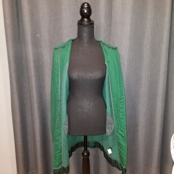 JNBY Vintage Wool green Coat Small/medium - Picture 12 of 15